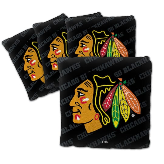 NHL Cornhole Bags, 4ct. By Youthefan in Chicago Blackhawks | 1 lb | Michaels®